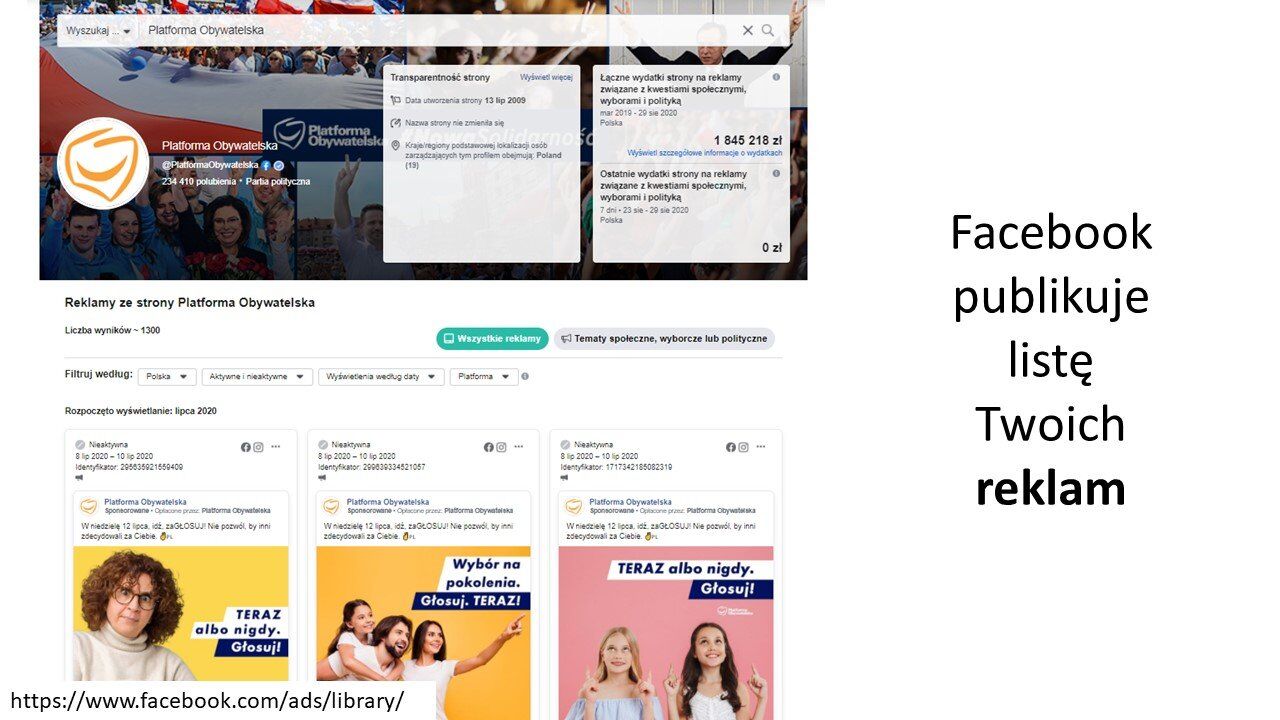 Reklamy Facebook